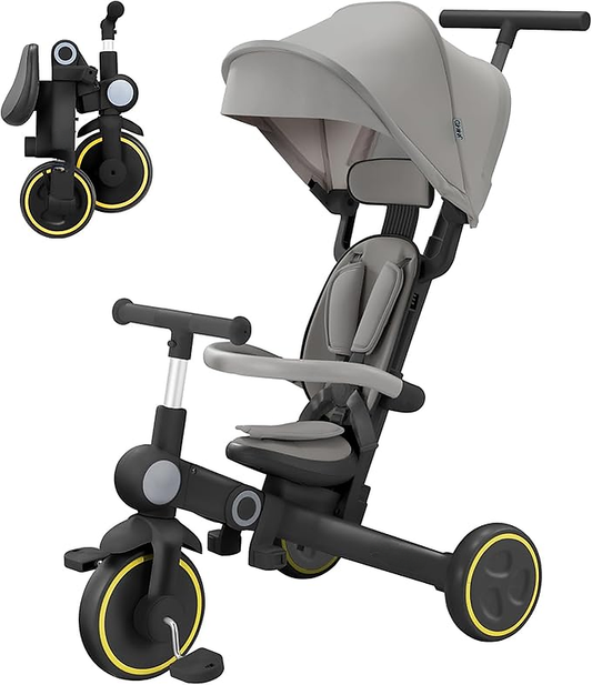 7-in-1 Grow-with-Me Toddler Tricycle