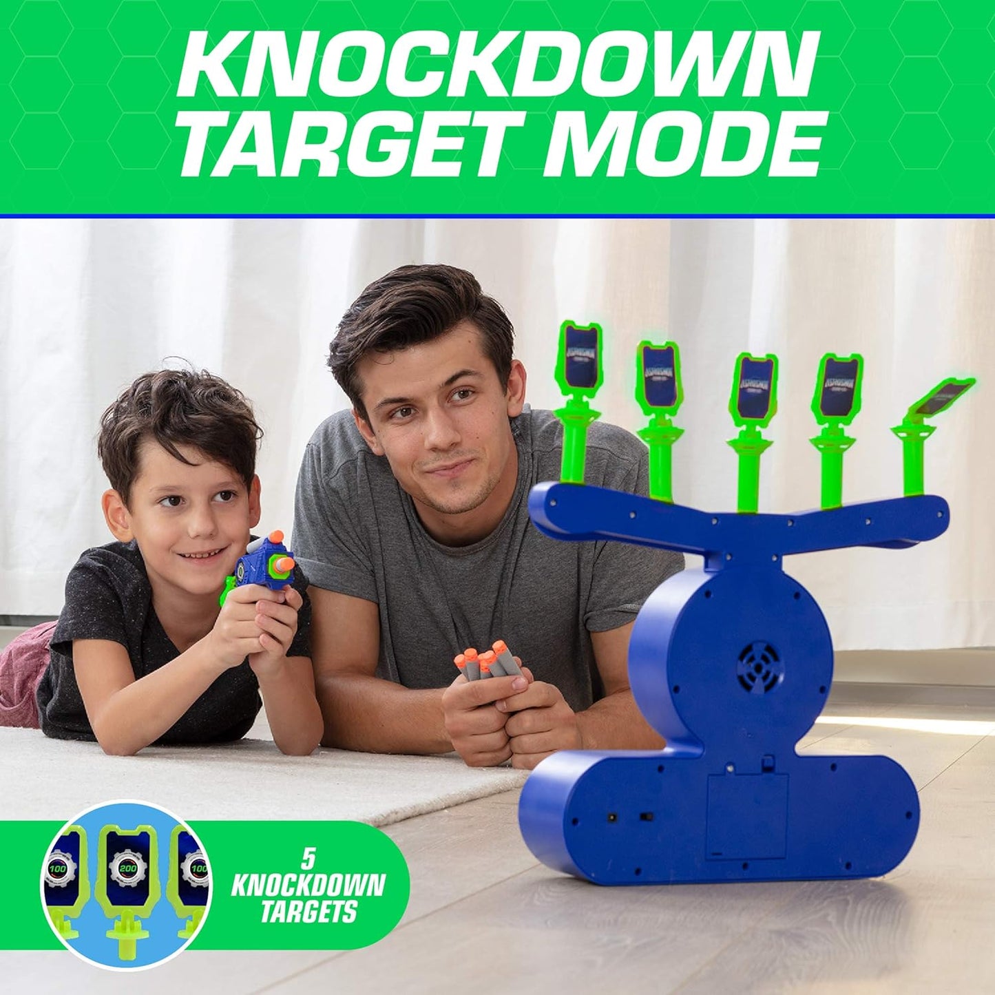 🎯 Glow-in-the-Dark Shooting Target Game Kit (2 Ways to Play!)