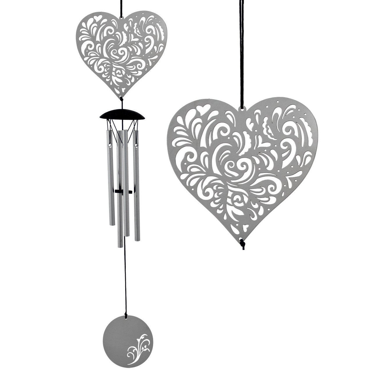 Woodstock Flourish Chime - Heart