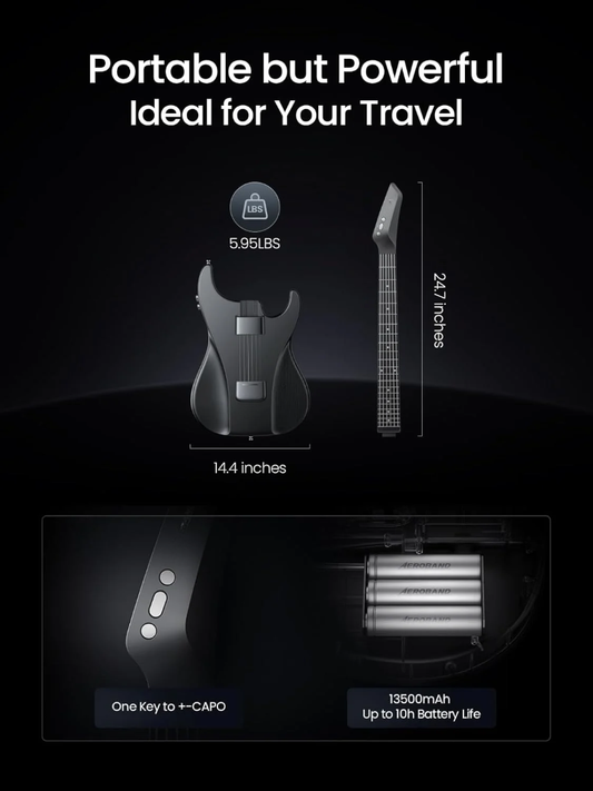Smart Guitar | Versatile, Silent & Portable for All Musicians