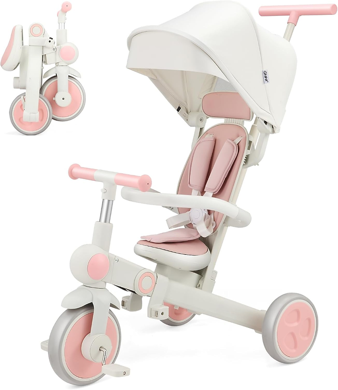 7-in-1 Grow-with-Me Toddler Tricycle