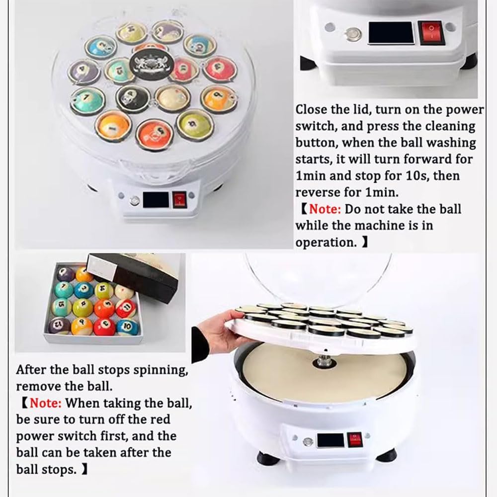 Automatic Billiard Ball Cleaner – Fast, Easy, &amp; Effective 🎱