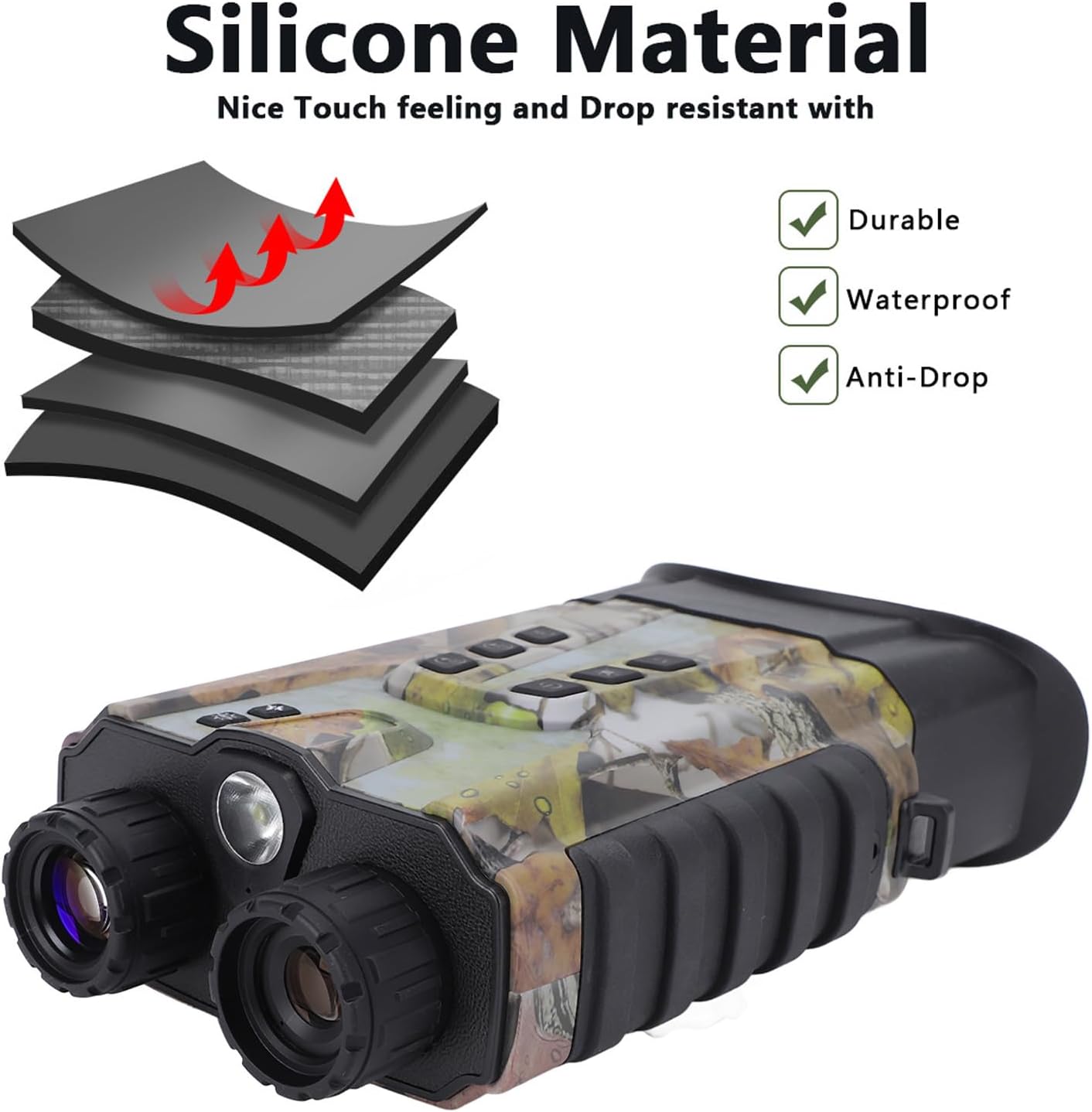 🔭 2.5K Digital Binoculars – 8X Zoom + 15-Hour Battery!