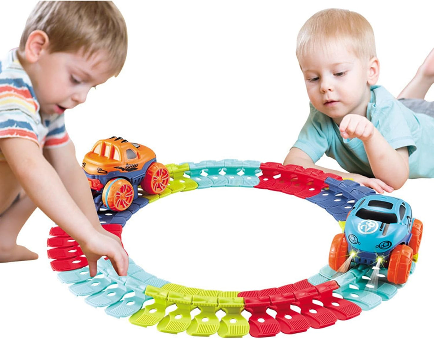 🚦 Kids’ Anti-Gravity Race Track – Endless Loops & Flexible Fun!
