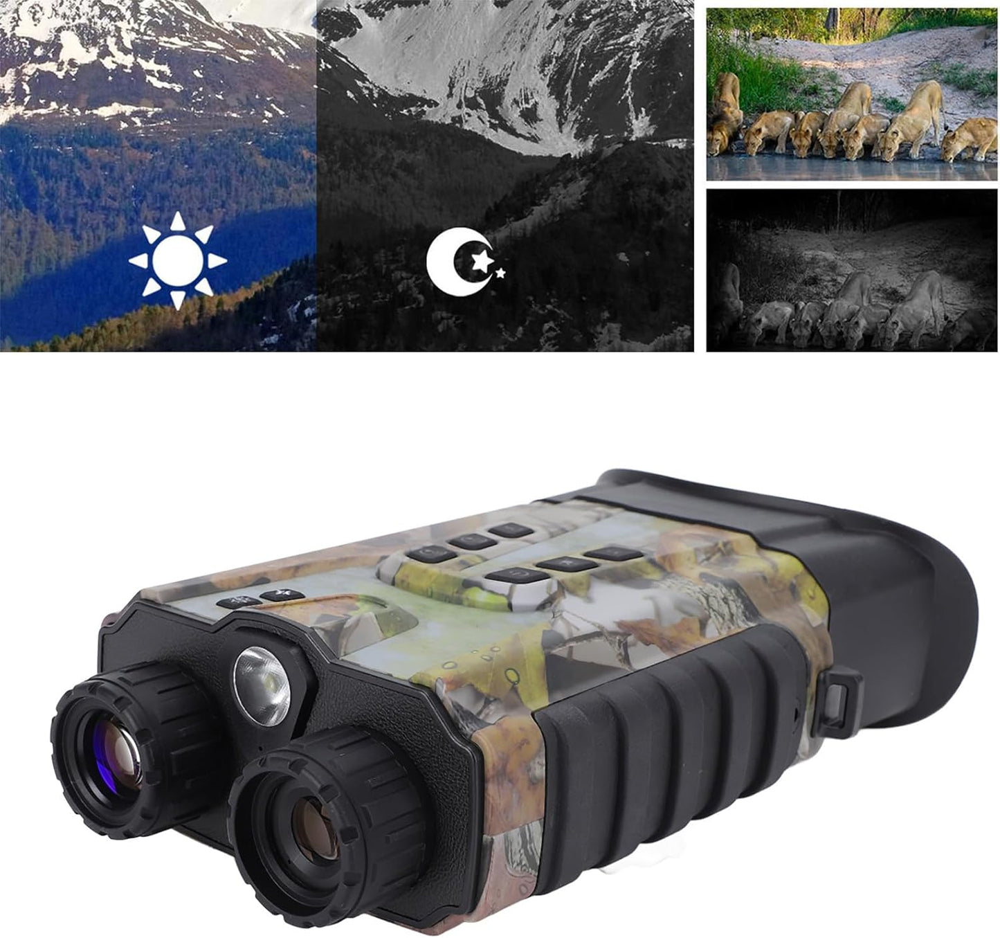 🔭 2.5K Digital Binoculars – 8X Zoom + 15-Hour Battery!