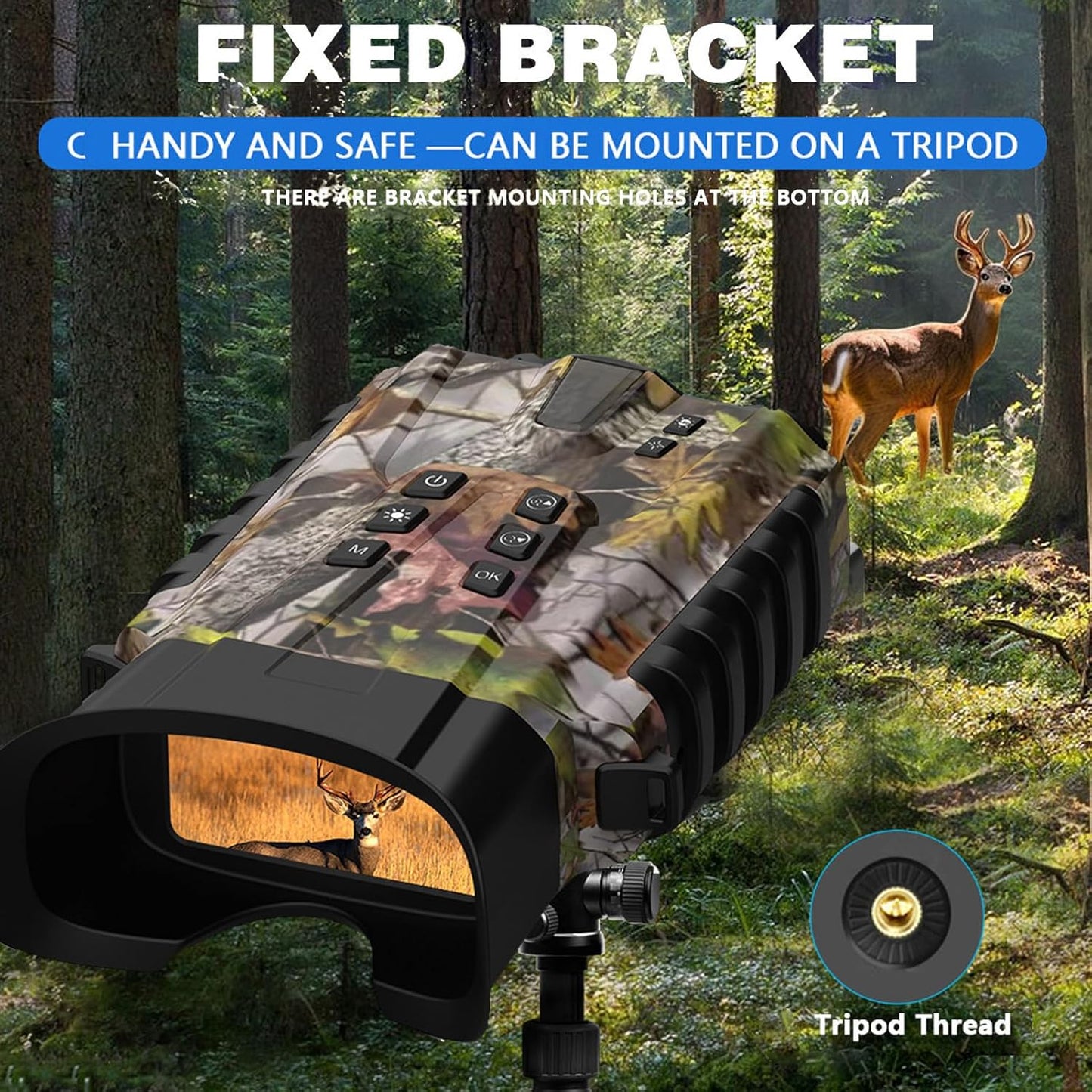 🔭 2.5K Digital Binoculars – 8X Zoom + 15-Hour Battery!