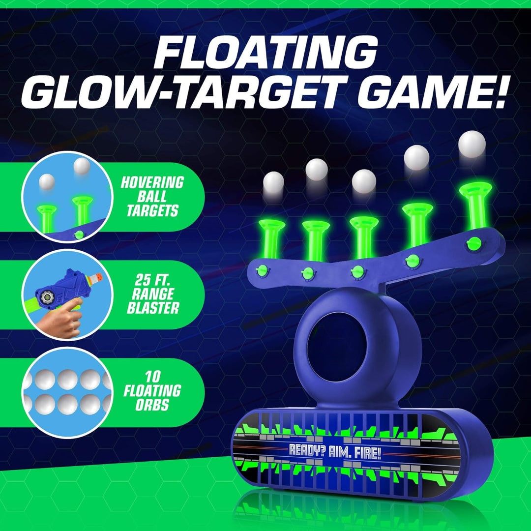 🎯 Glow-in-the-Dark Shooting Target Game Kit (2 Ways to Play!)