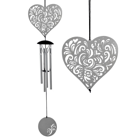 Woodstock Flourish Chime - Heart